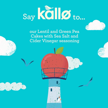 Lentil & Pea Veggie Cakes Sea Salt & by kallo