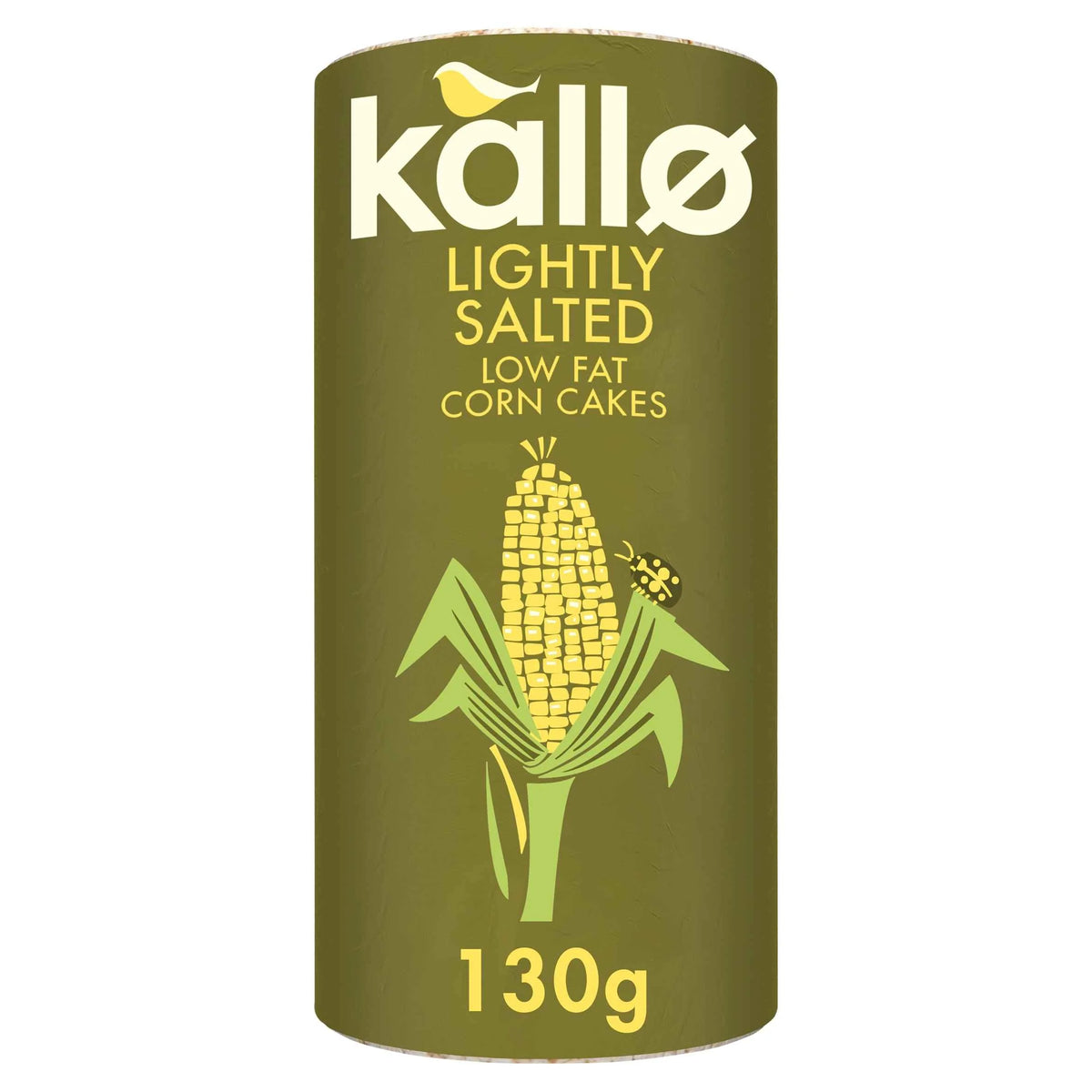 Lightly Salted Low Fat Corn Cakes 130g by kallo