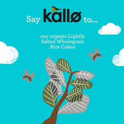 Organic Lightly Salted Wholegrain Rice by kallo
