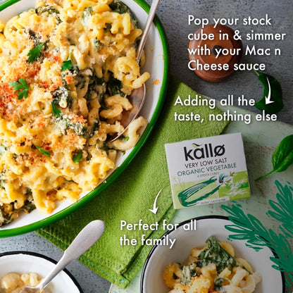 Organic Low Salt Vegetable Stock Cube by kallo