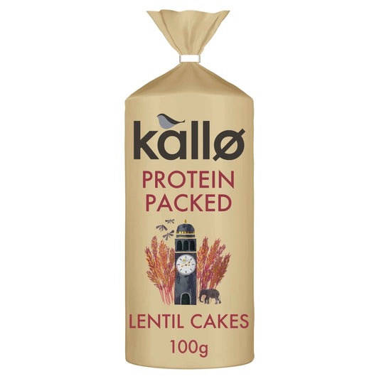 Protein Lentil Cakes 100g by kallo