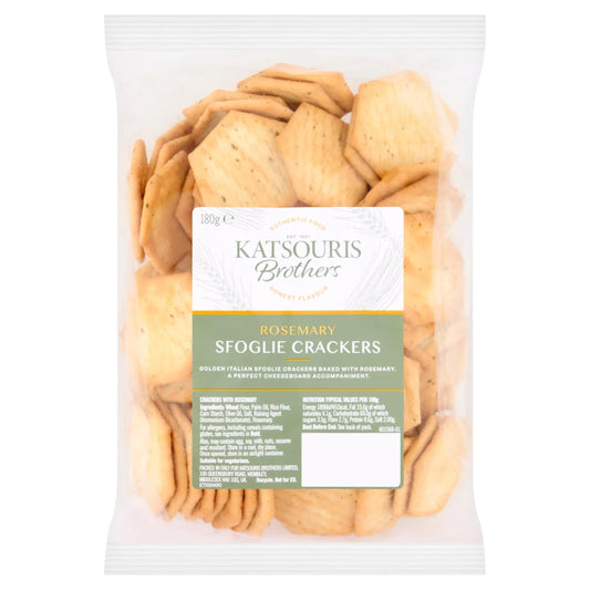 Rosemary Sfoglie Crackers by KATSOURIS Brothers