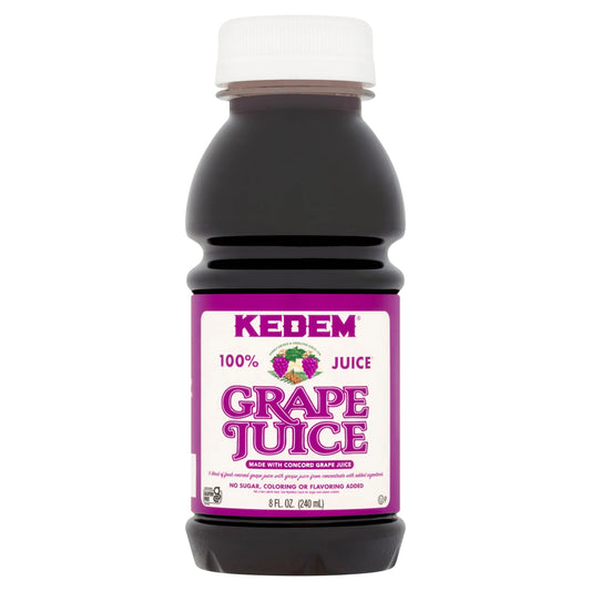 100% Grape Juice Concord 240ml by KEDEM
