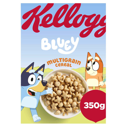 Bluey Multigrain Shapes Breakfast by Kellogg's