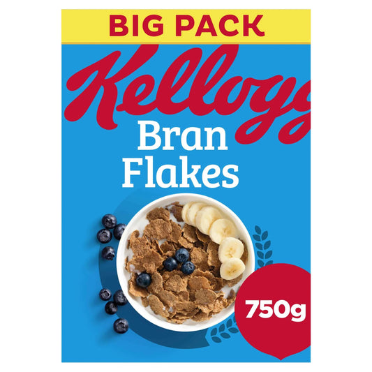 Bran Flakes Breakfast Cereal 750g by Kellogg's