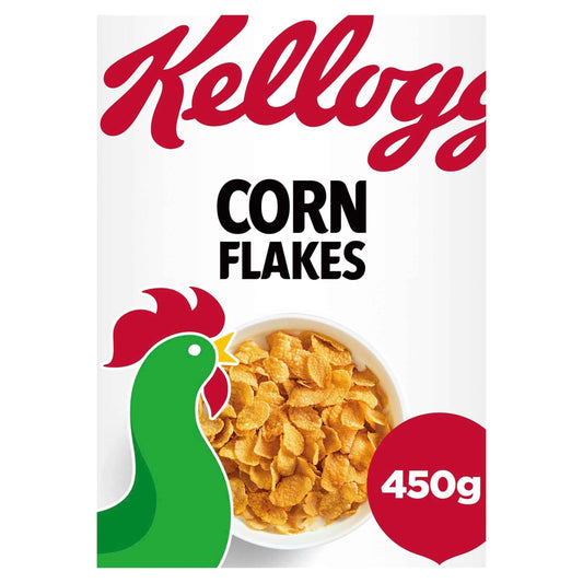 Corn Flakes Breakfast Cereal 450g by Kellogg's