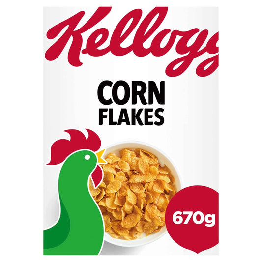 Corn Flakes Breakfast Cereal 670g by Kellogg's