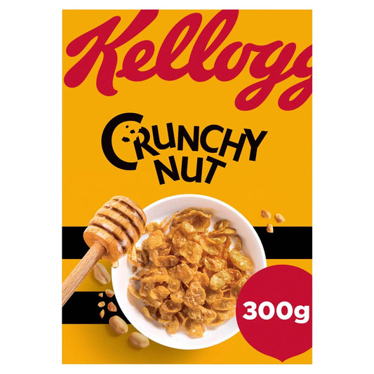 Crunchy Nut Breakfast Cereal 300g by Kellogg's