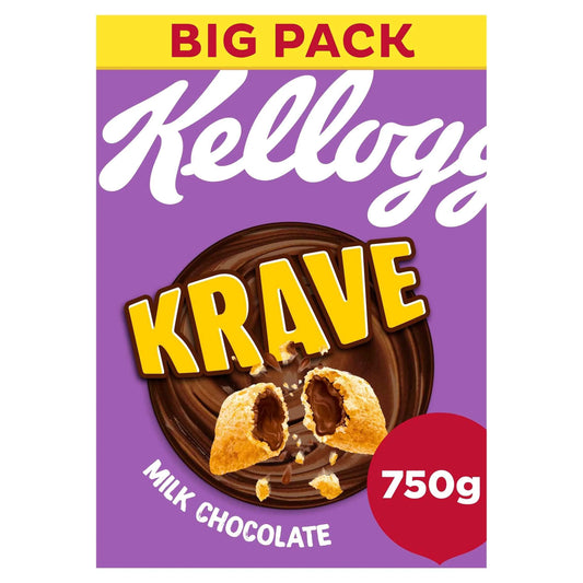 Krave Milk Chocolate Breakfast by Kellogg's