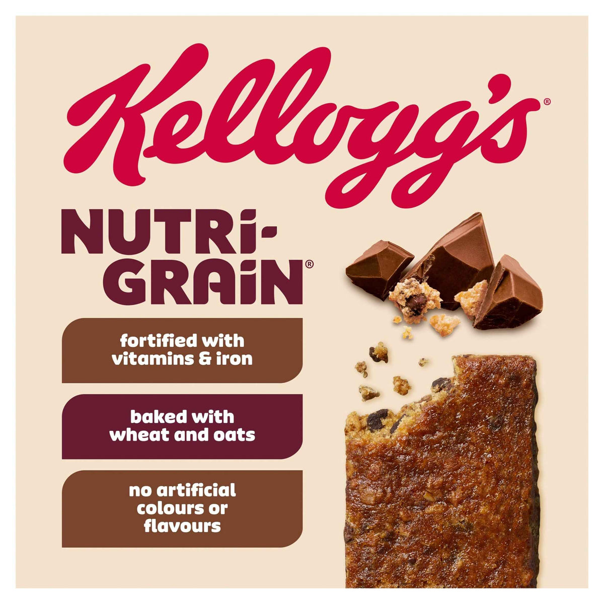 Nutri-grain Bakes Chocolate 4x45g by Kellogg's
