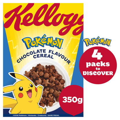 Pokémon Chocolate Flavour Cereal by Kellogg's
