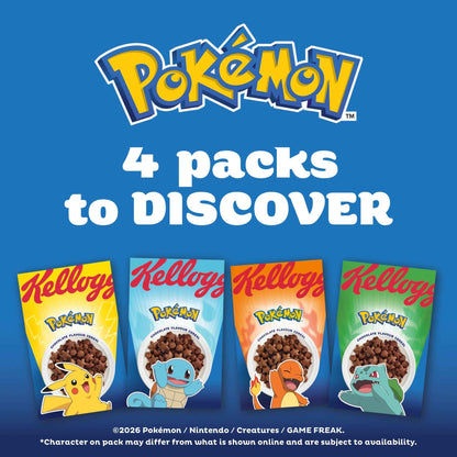 Pokémon Chocolate Flavour Cereal by Kellogg's