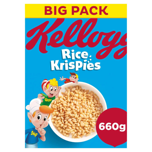 Rice Krispies Breakfast Cereal 660g by Kellogg's