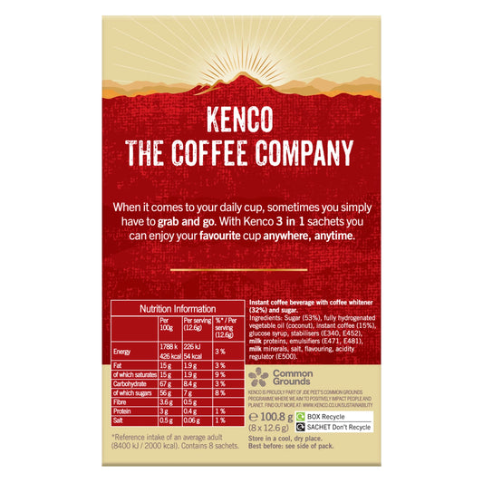3 In 1 Smooth White Instant Coffee by KENCO