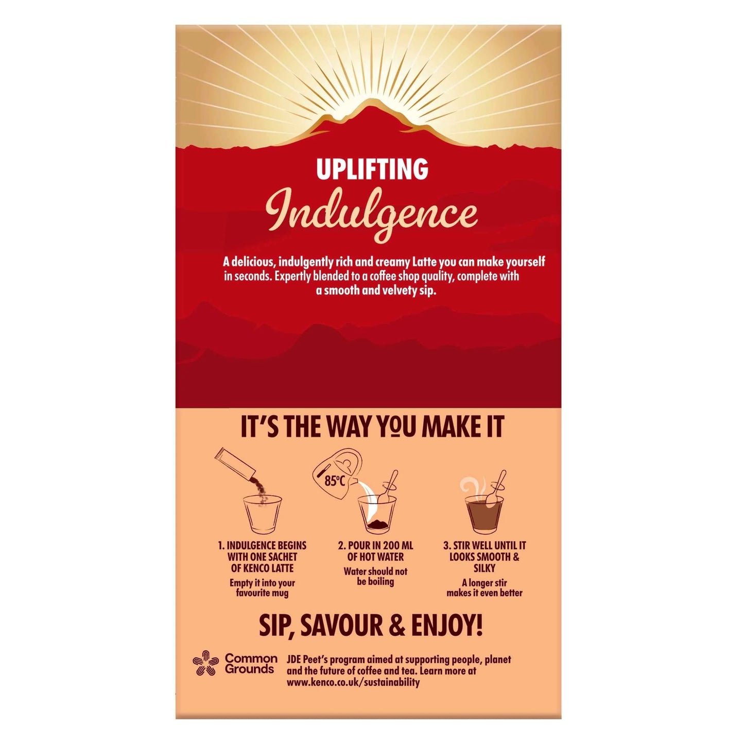 Classic Latte 20 Sachets 326g by KENCO