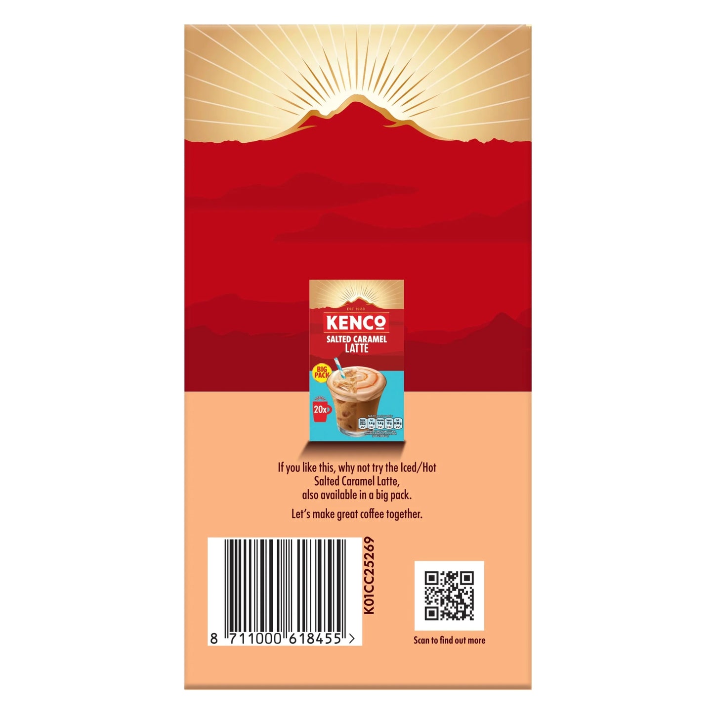 Classic Latte 20 Sachets 326g by KENCO