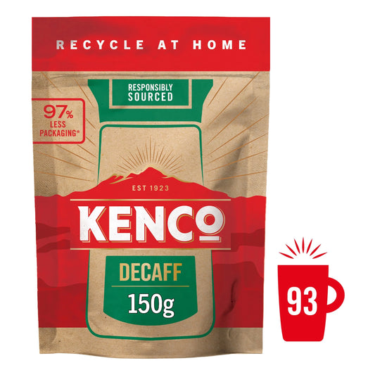 Decaff Instant Coffee Paper Refill 150g by KENCO
