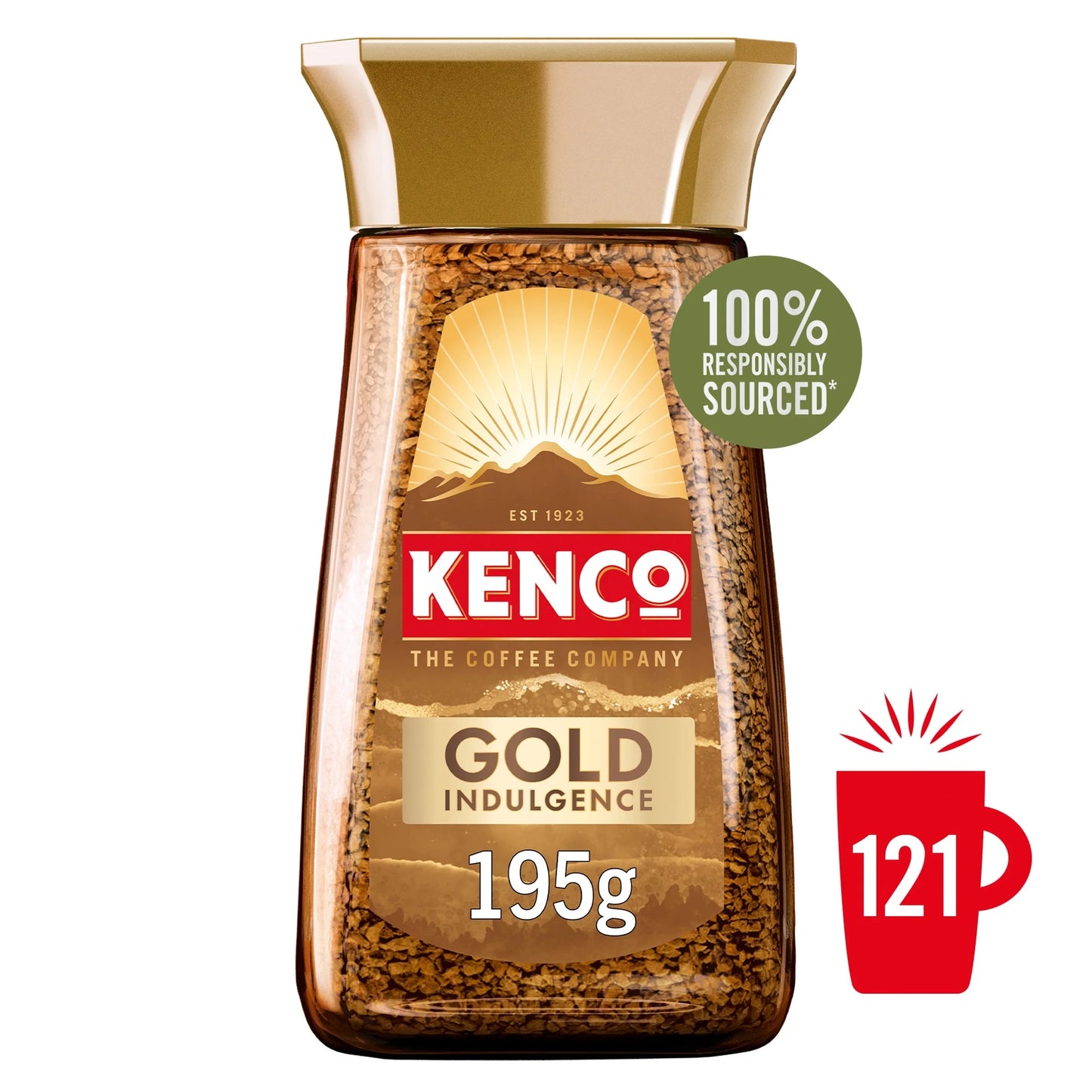 Gold Indulgence Instant Coffee 195g by KENCO