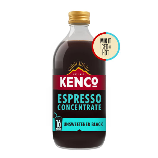 Iced Hot Espresso Concentrate Black by KENCO