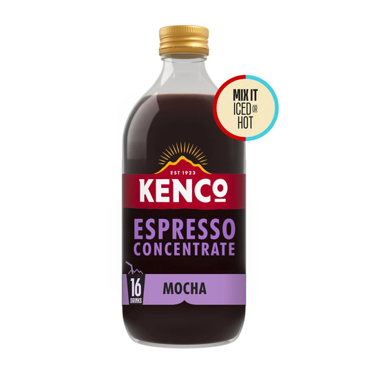 Iced Hot Espresso Concentrate Mocha 485 by KENCO