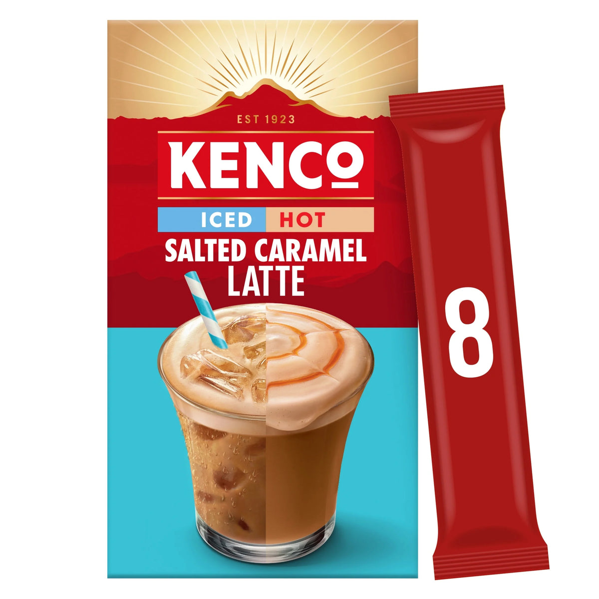 Iced Or Hot Salted Caramel Latte 8 X by KENCO