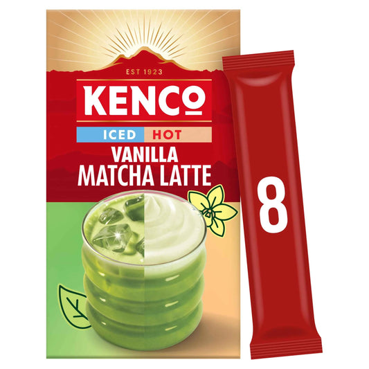 Iced Or Hot Vanilla Macha Latte 8 Pack by KENCO