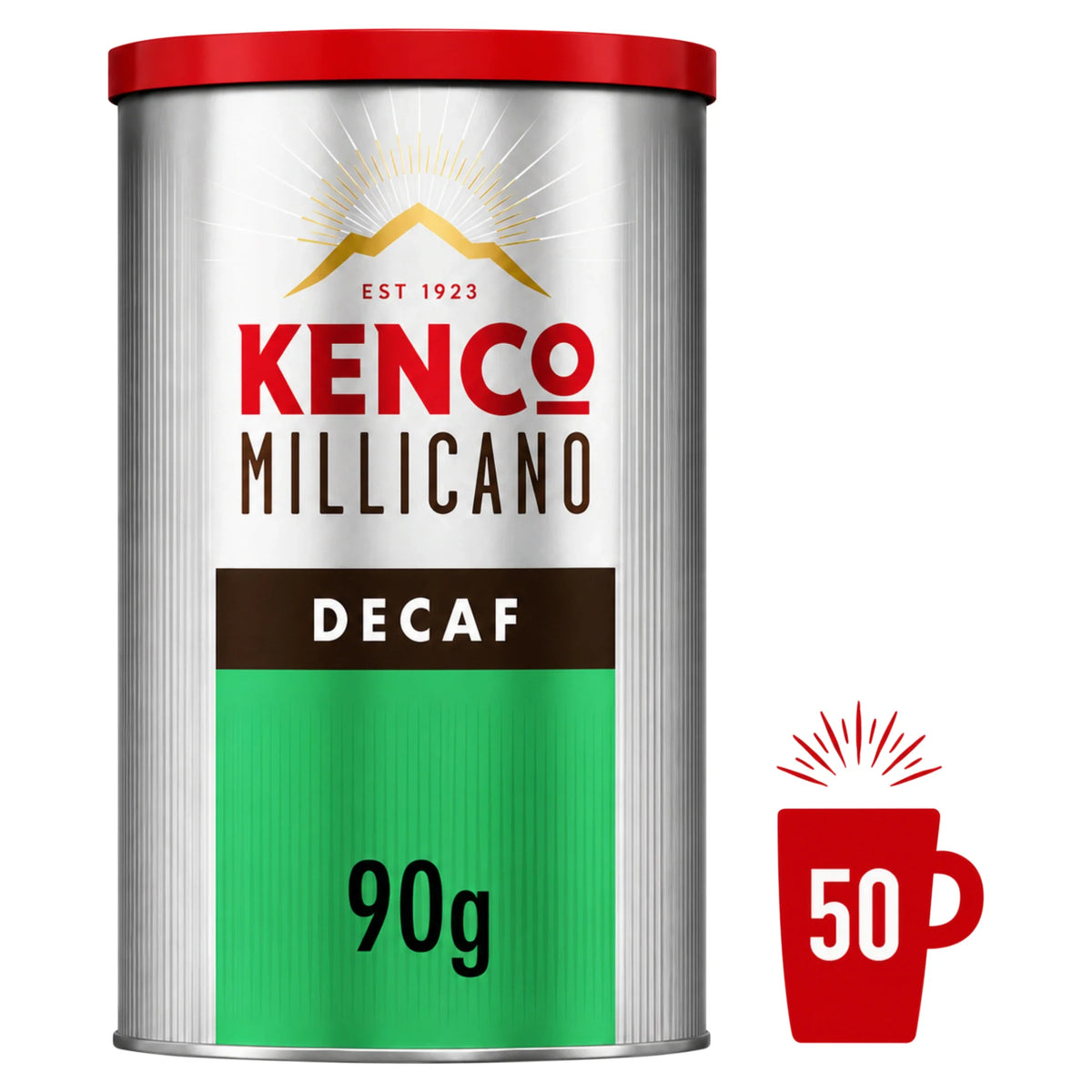 Millicano Decaf Instant Coffee 90g by KENCO at The British Vault
