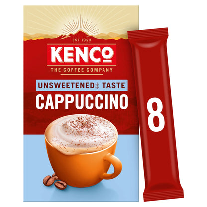 Unsweetened Taste Cappuccino 8 Sachets by KENCO