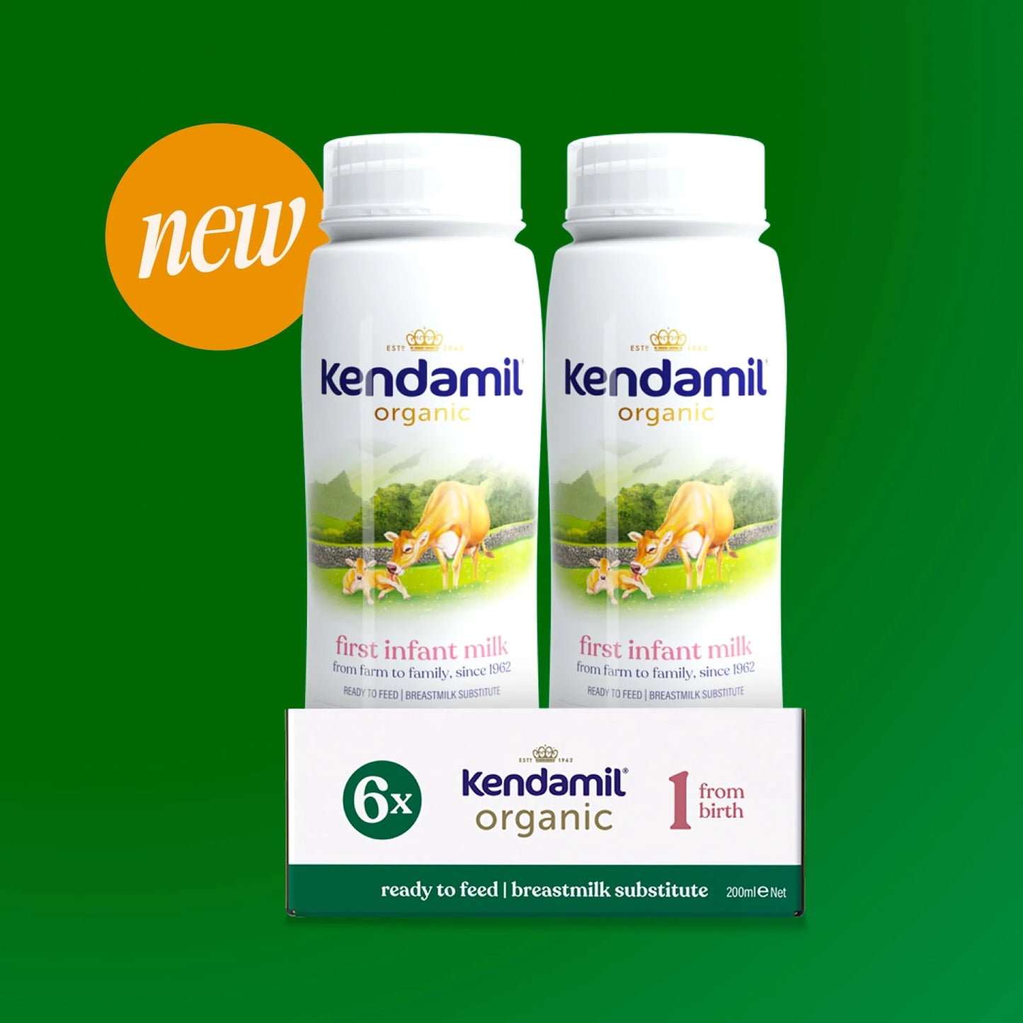 Organic Ready To Feed First Infant by KENDAMIL