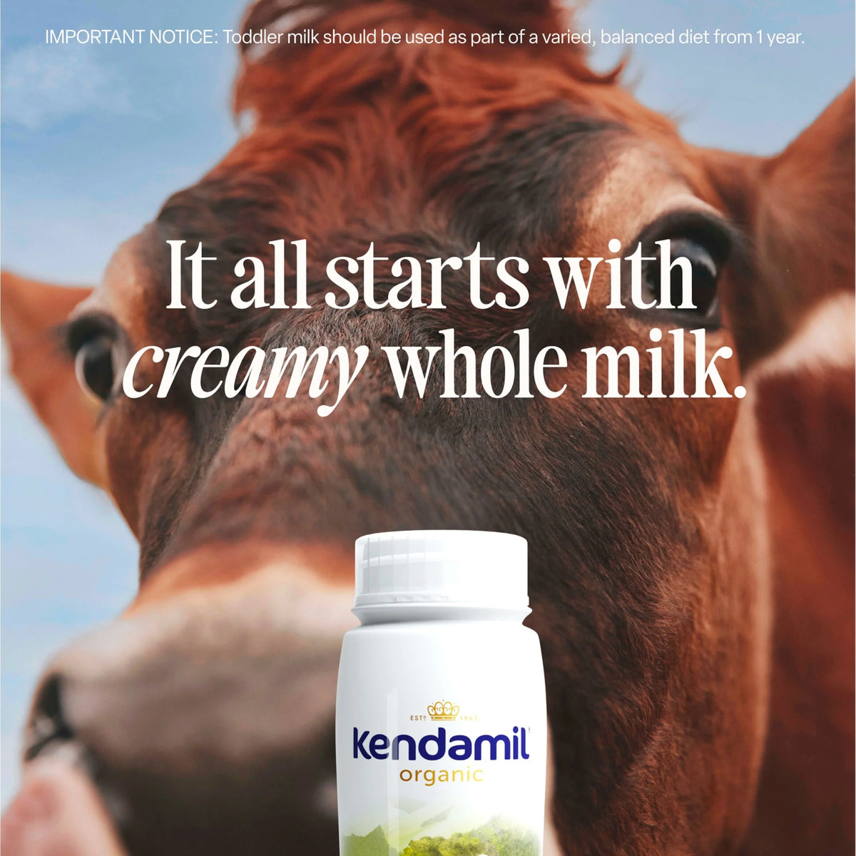 Organic Ready To Feed Toddler Milk by KENDAMIL