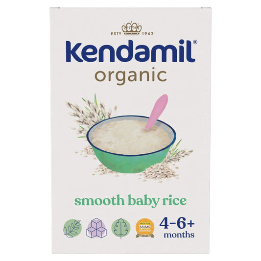 Organic Smooth Baby Rice 4-6 Months by KENDAMIL
