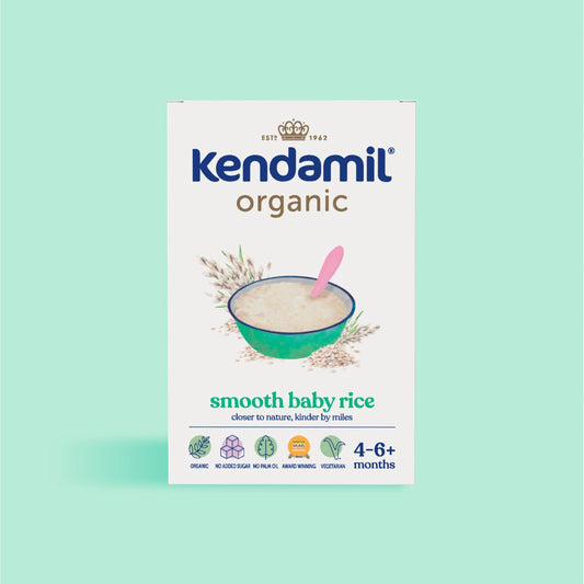 Organic Smooth Baby Rice 4-6 Months by KENDAMIL
