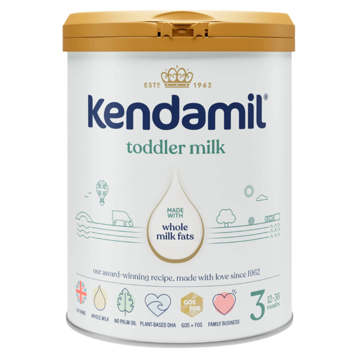 Toddler Milk 3 From 12 To 36 Month by KENDAMIL