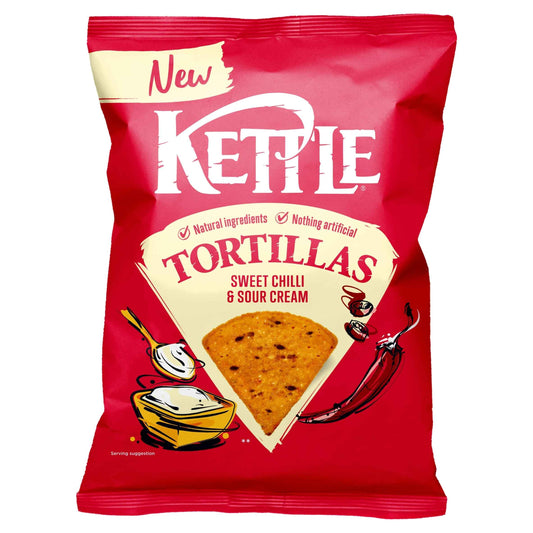 Tortilla Sweet Chilli & Sour Cream 140g by KETTLE