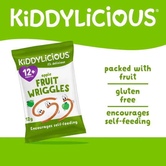 Apple Fruit Wriggles 12g by KIDDYLICIOUS
