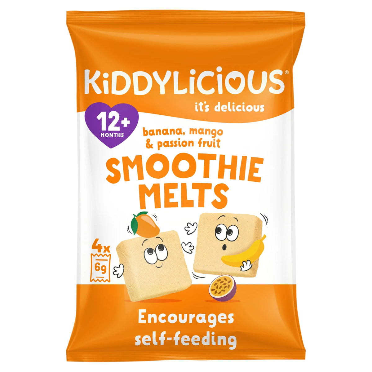 Banana Mango Smoothie Melts 4x6g by KIDDYLICIOUS