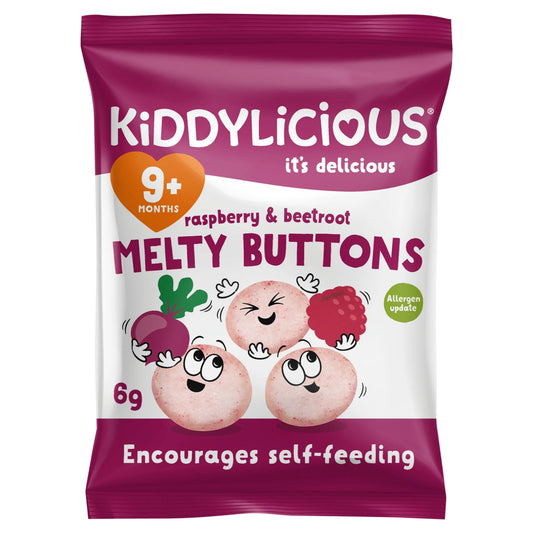 Buttons Raspberry & Beetroot 6g by KIDDYLICIOUS