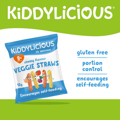 Cheesy Straws 12g by KIDDYLICIOUS
