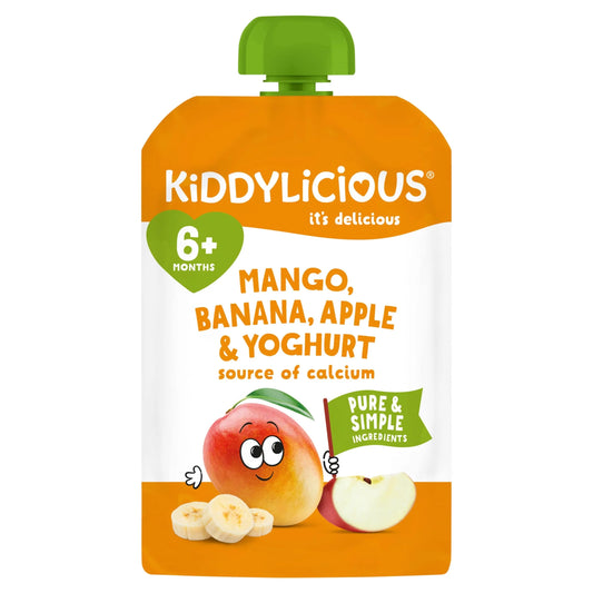 Mango, Banana, Apple & Yoghurt by KIDDYLICIOUS
