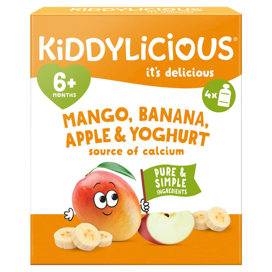 Mango, Banana, Apple & Yoghurt by KIDDYLICIOUS