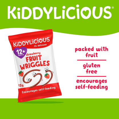 Multi Wriggles Strawberry 48g by KIDDYLICIOUS