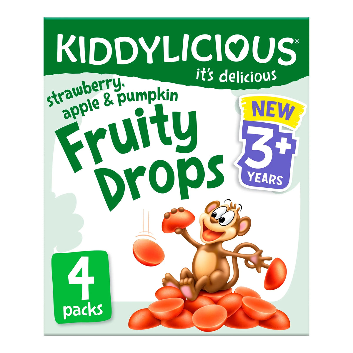 Strawberry & Apple Fruity Drops by KIDDYLICIOUS