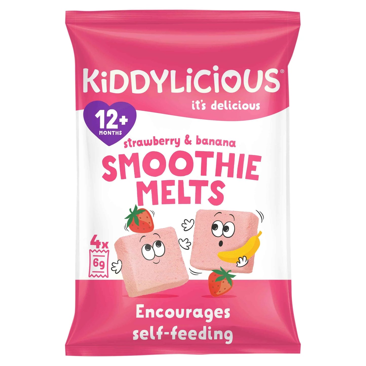 Strawberry & Banana Melt 12M+4Pk by KIDDYLICIOUS