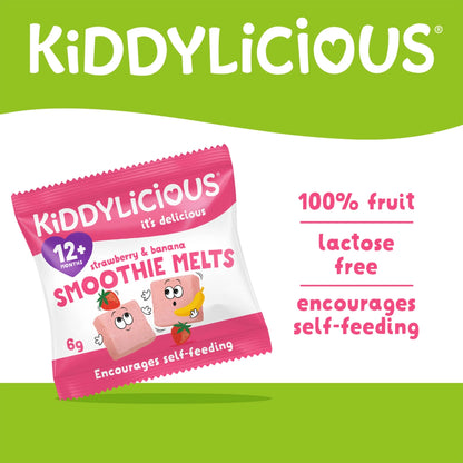 Strawberry & Banana Melt 12M+4Pk by KIDDYLICIOUS