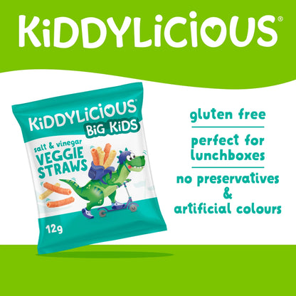 Veggie Straws - Salt & Vinegar by KIDDYLICIOUS