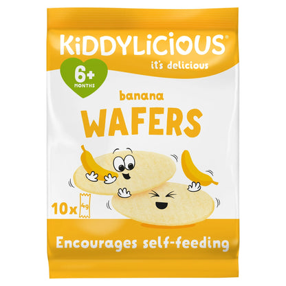 Kiddylicious Wafers Banana 40g by BOB BON BUDDIES