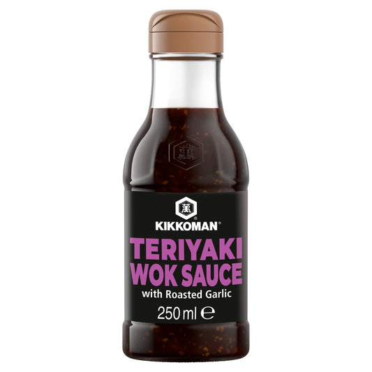 Teriyaki Sauce & Garlic 250ml by KIKKOMAN