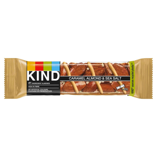 Caramel Almond & Sea Salt Cereal Bar 40g by KIND