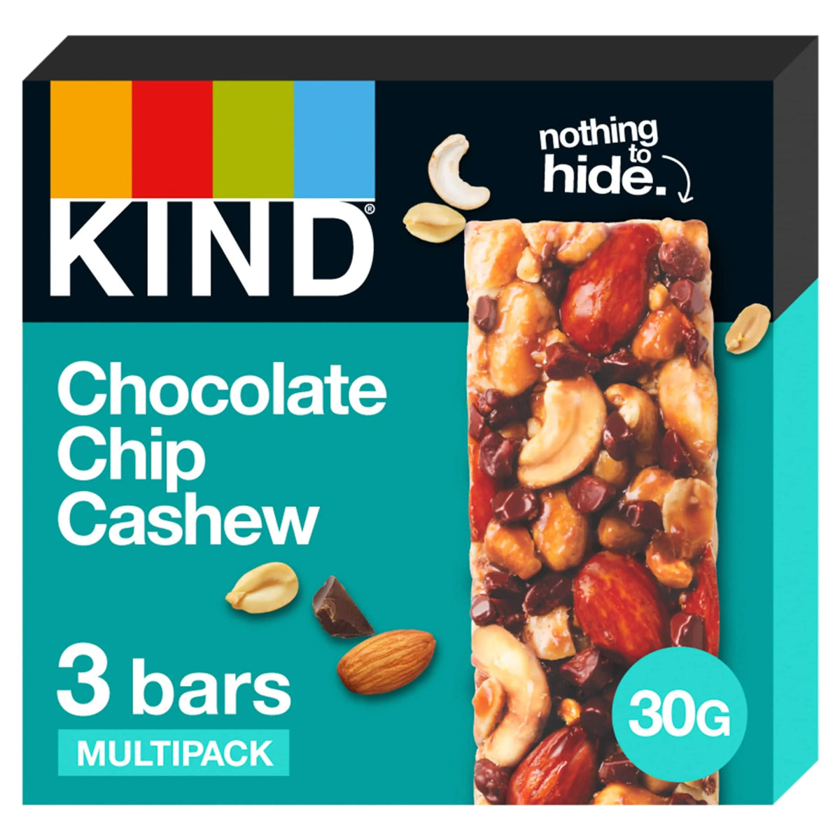 Chocolate Chip Cashew & Mixed Nut Bar 3 by KIND