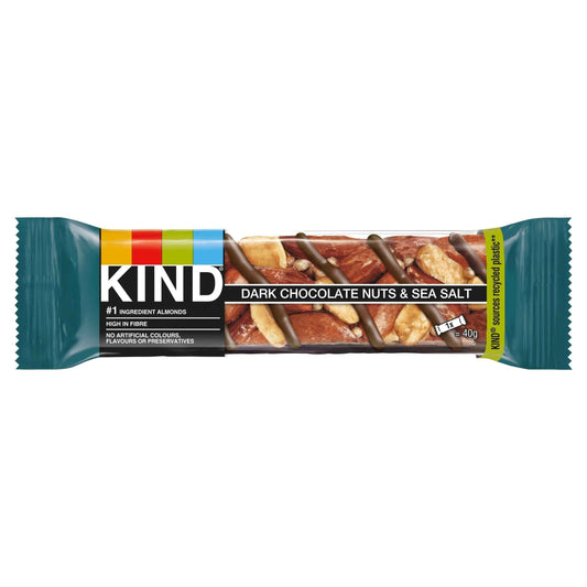 Dark Chocolate Nuts & Sea Salt Cereal by KIND